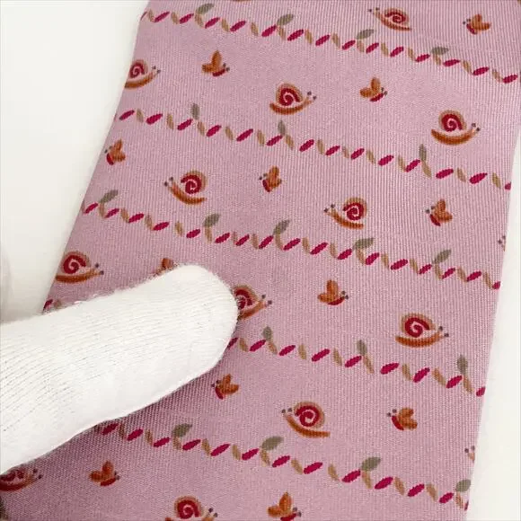 HERMES Vintagr Silk Pattern Snail and Butterfly Tie Mens Gift - Picture 7 of 8